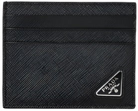 Prada Saffiano Leather Card Holder Black | Hype Vault Kuala Lumpur