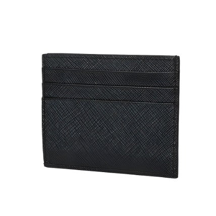 Prada Saffiano Leather Card Holder Black | Hype Vault Kuala Lumpur