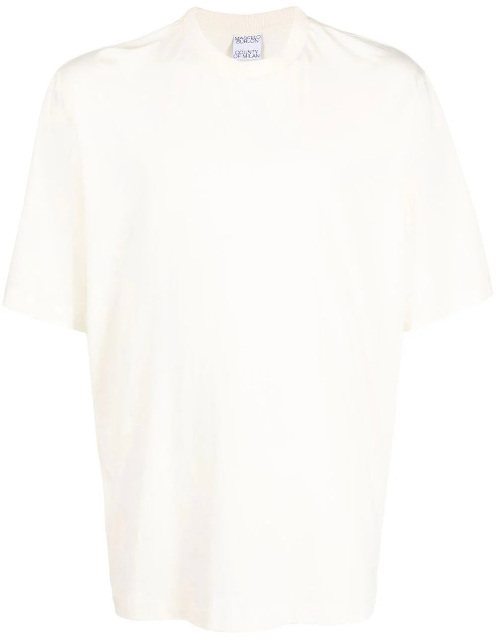 Marcelo Burlon Tempera Cross Regular T-Shirt Ecru White | Hype Vault Kuala Lumpur 