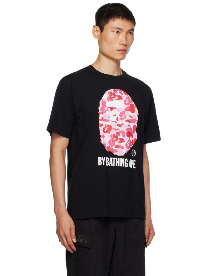 BAPE ABC Camo by Bathing Ape Tee ‘Black/Pink’