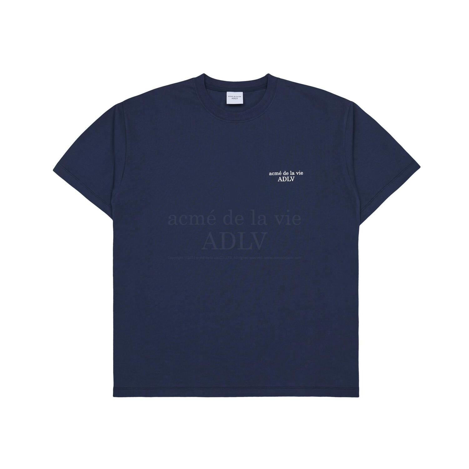 【ADLV】 ROUNDING SYMBOL LOGO SHORT SLEEVE T-SHIRT / 追跡付 ADLV】 ROUNDING SYMBOL LOGO SHORT SLEEVE T-SHIRT / 追跡付