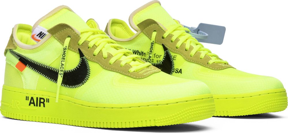 Off-White x Nike Air Force 1 Volt | Hype Vault Kuala Lumpur | Asia's Top Trusted High-End Sneakers and Streetwear Store