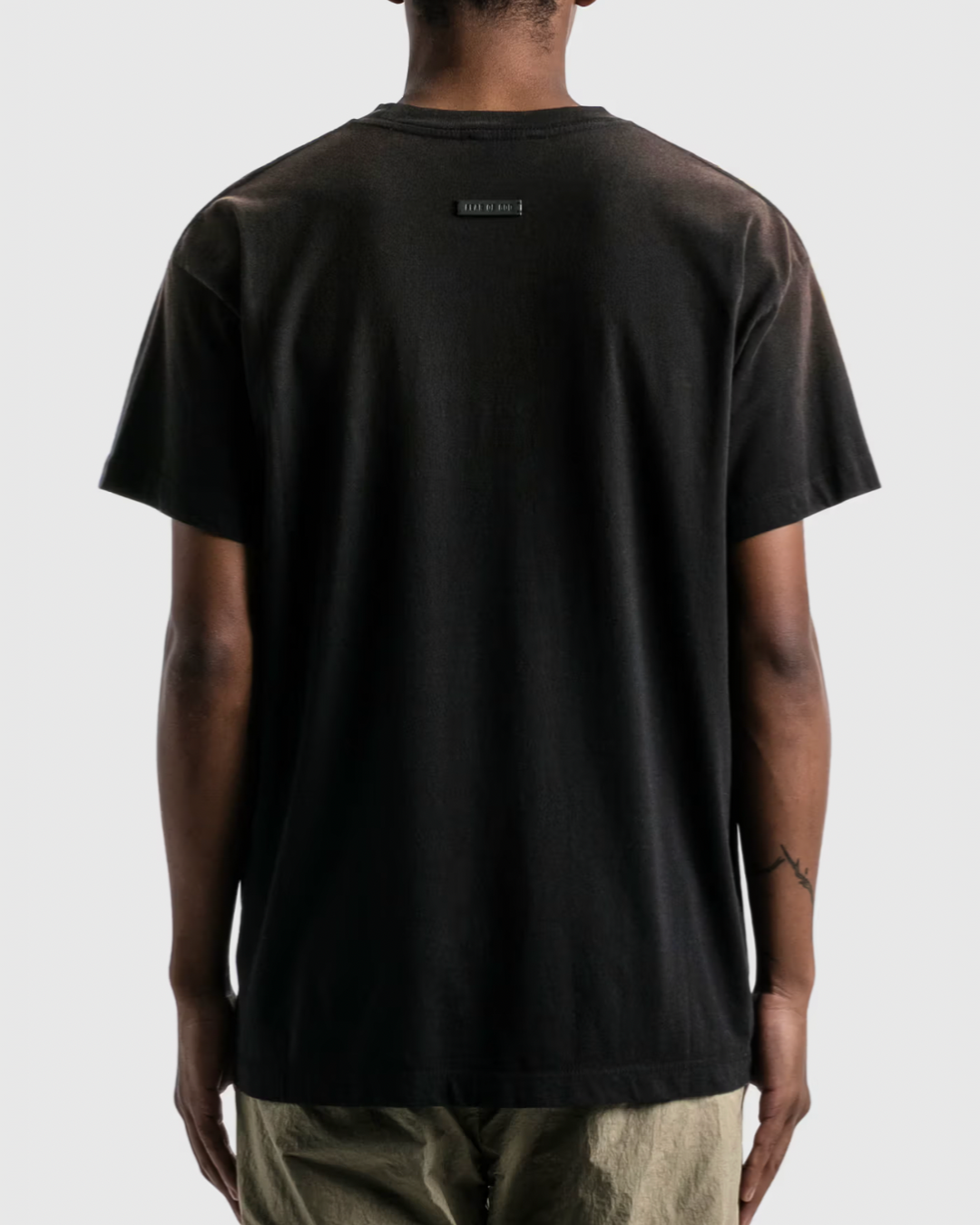 Fear of God FG Tee ‘Vintage Black’ (SS21) - Hype Vault 