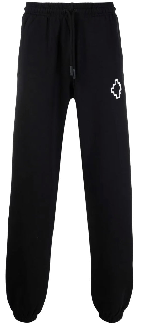 Marcelo Burlon Tempera Cross Relax Sweatpant Black White | Hype Vault Kuala Lumpur