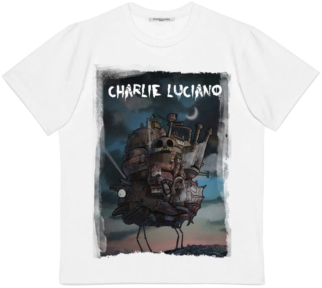 Charlie Luciano Moving Castle T-Shirt White | Hype Vault Kuala Lumpur