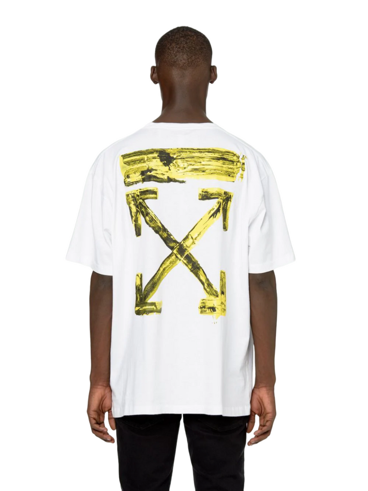 Off-White Acrylic Arrows S/S Oversized White T-Shirt | Hype Vault Kuala Lumpur