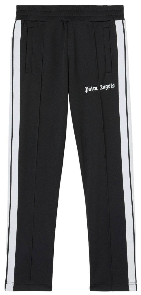 Palm Angels Slim Track Pants Black White | Hype Vault Kuala Lumpur