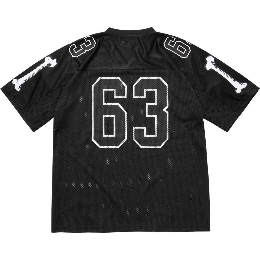 Supreme Bones Football Jersey Black (FW25)