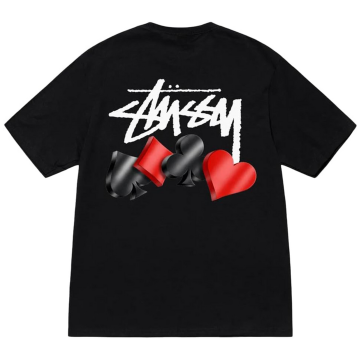 Stussy Suits Tee Black | Hype Vault Kuala Lumpur | Asia's Top Trusted High-End Sneakers and Streetwear Store