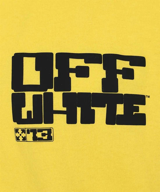 Off-White Tech Marker S/S Oversized Maize Black T-Shirt. | Hype Vault Kuala Lumpur