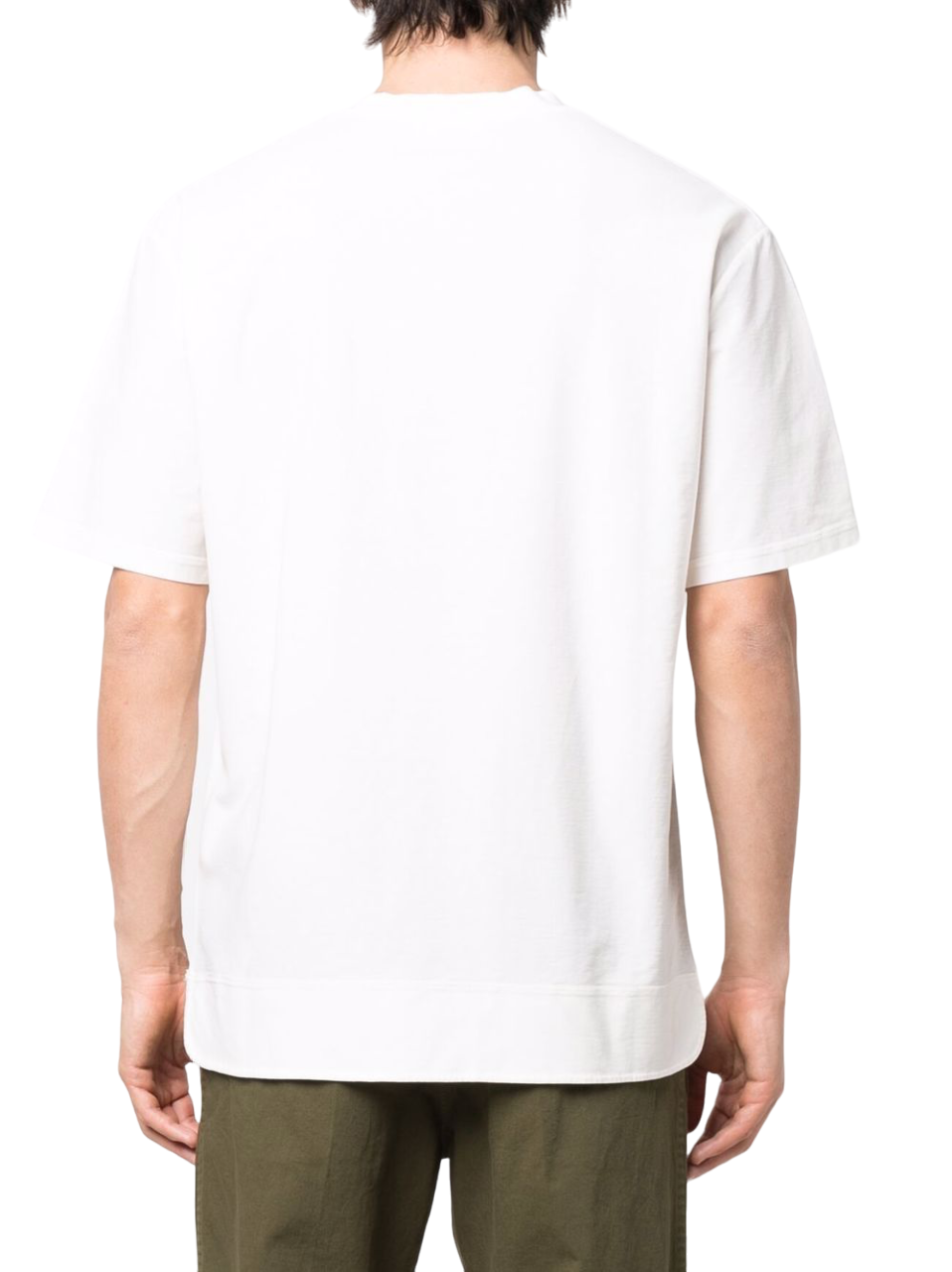 Jil Sander Logo Patch Crewneck T-Shirt White | Hype Vault Kuala Lumpur 