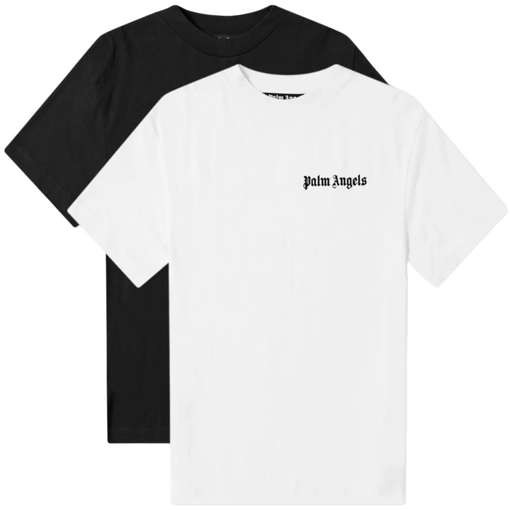 Palm Angels Bipack Basic Tee Black White | Hype Vault Kuala Lumpur