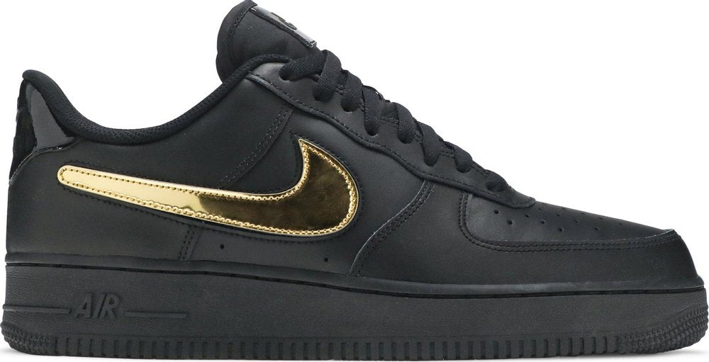 Nike Air Force 1 Low '07 LV8 'Removable Swoosh - Black Gold' | Hype Vault Kuala Lumpur | Asia's Top Trusted High-End Sneakers and Streetwear Store