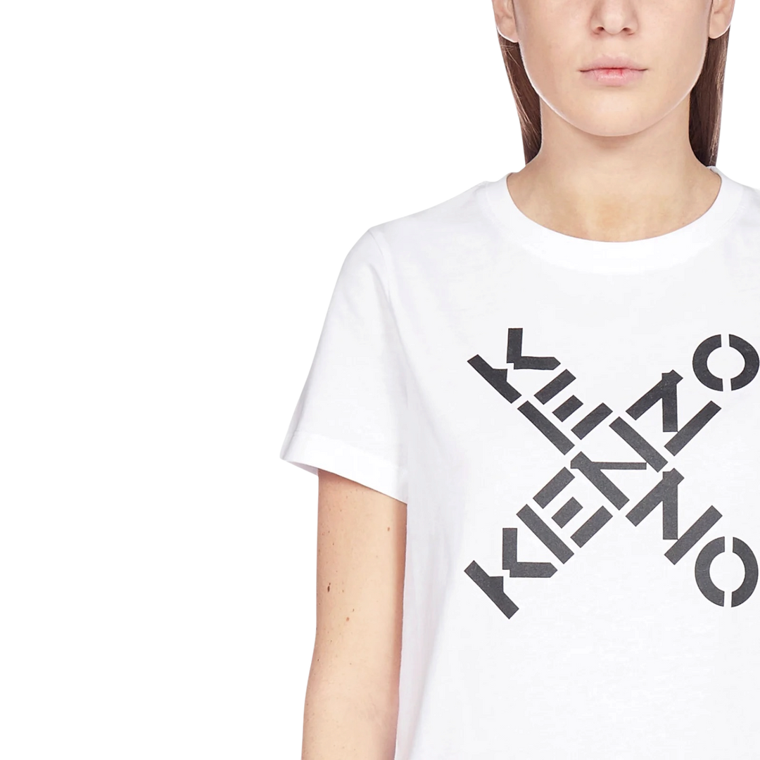 Kenzo Sport 'Big X' T-shirt ‘White’ (SS21) - Hype Vault 