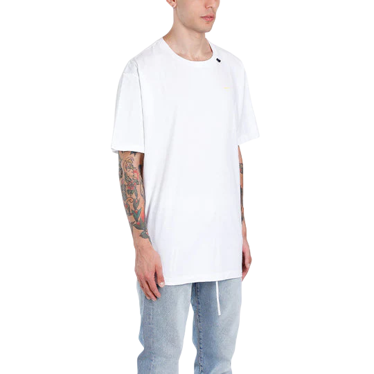 Off-White Acrylic Arrows S/S Oversized White T-Shirt | Hype Vault Kuala Lumpur