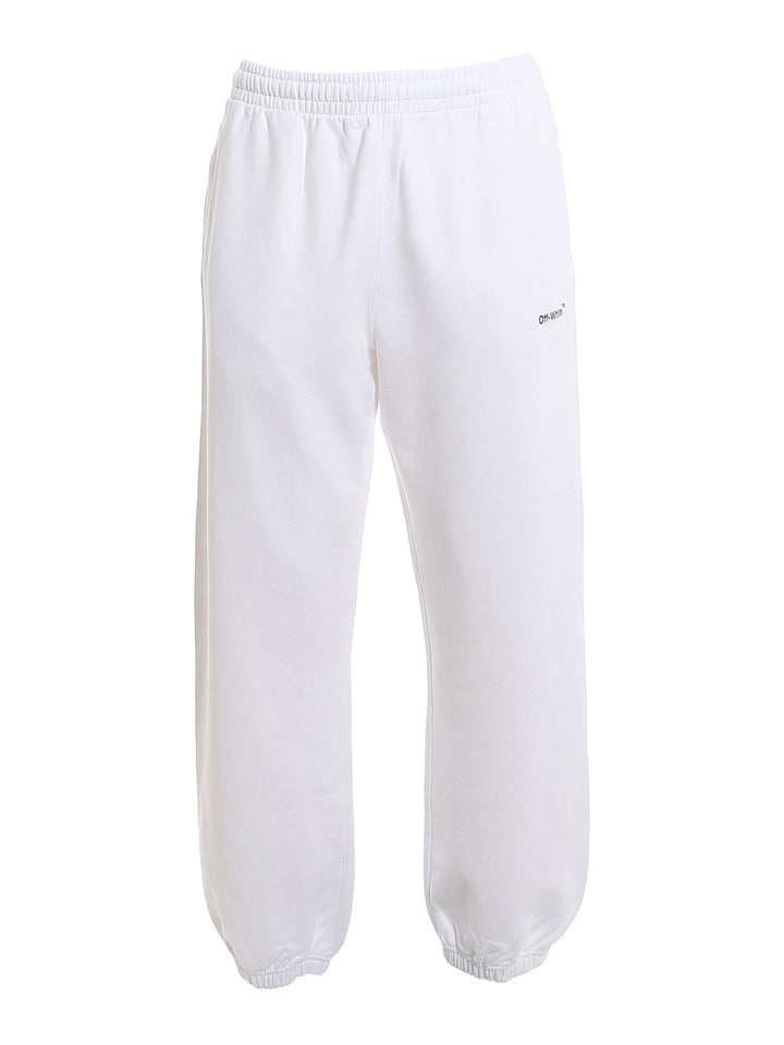 Off-White Diag Stripe Track Pants White