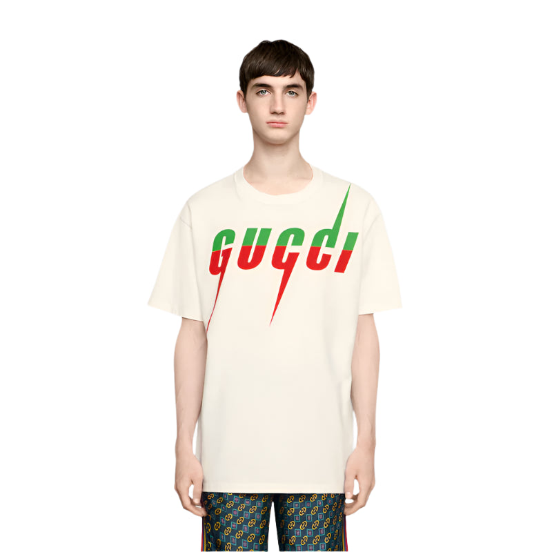 Gucci Blade Print T-Shirt White | Hype Vault