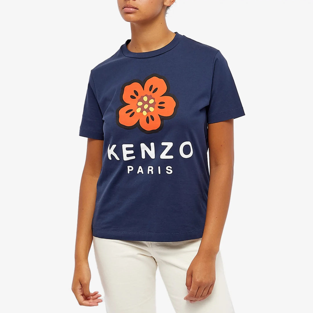 Kenzo Paris Seasonal Logo Classic T-Shirt Midnight Blue | Hype Vault Kuala Lumpur