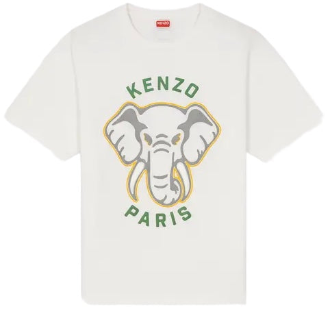 Kenzo Elephant Oversized T-Shirt White | Hype Vault Kuala Lumpur