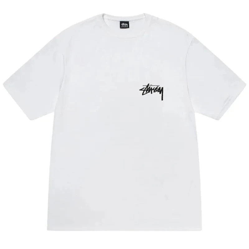 Stussy Shattered Tee White | Hype Vault Kuala Lumpur | Asia's Top Trusted High-End Sneakers and Streetwear Store