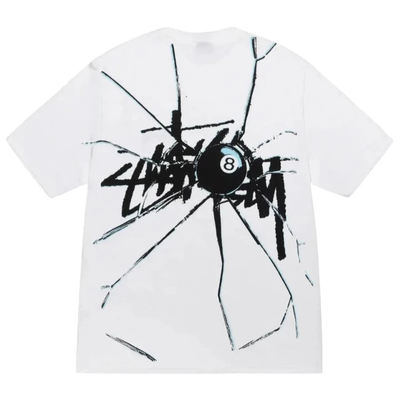 Stussy Shattered Tee White | Hype Vault Kuala Lumpur | Asia's Top Trusted High-End Sneakers and Streetwear Store