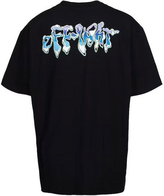 Off-White 90's Liquid Oversized Black T-Shirt | Hype Vault Kuala Lumpur