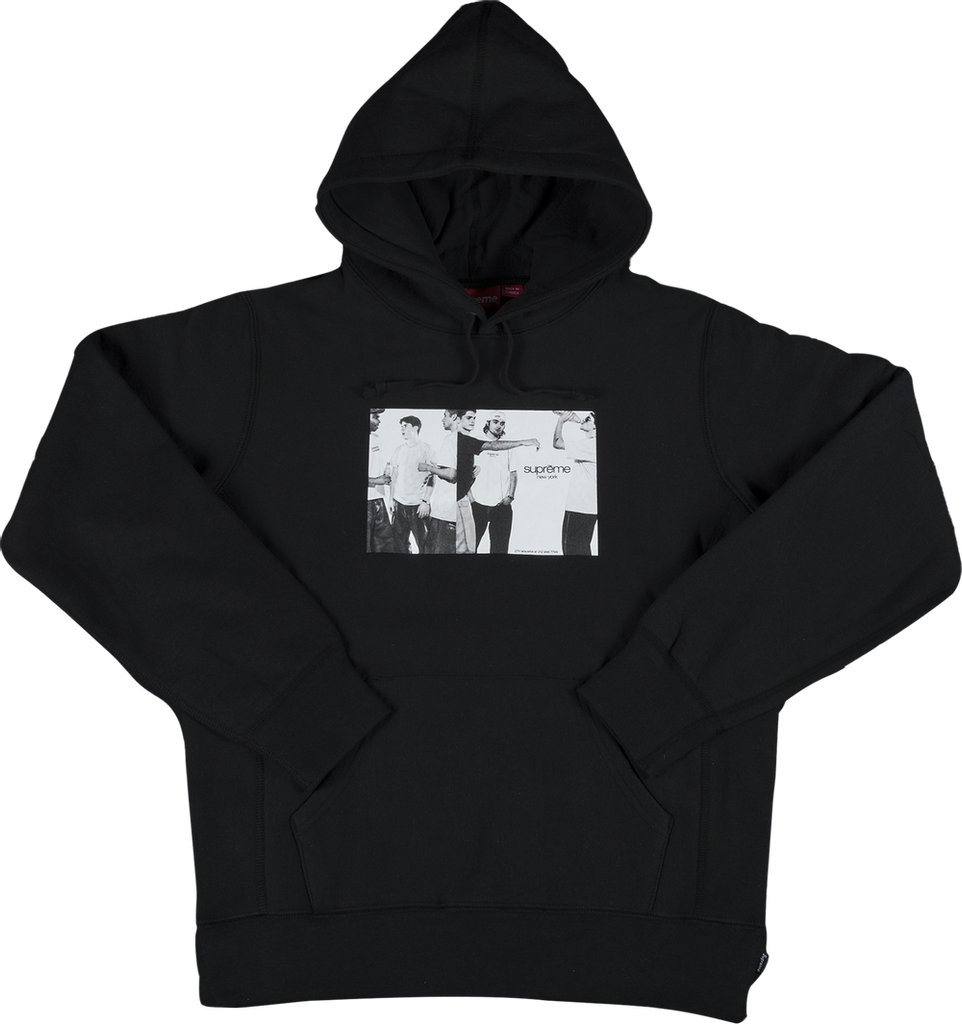 Supreme Classic Ad Hooded Sweatshirt Black | Hype Vault Kuala Lumpur | Asia's Top Trusted High-End Sneakers and Streetwear Store