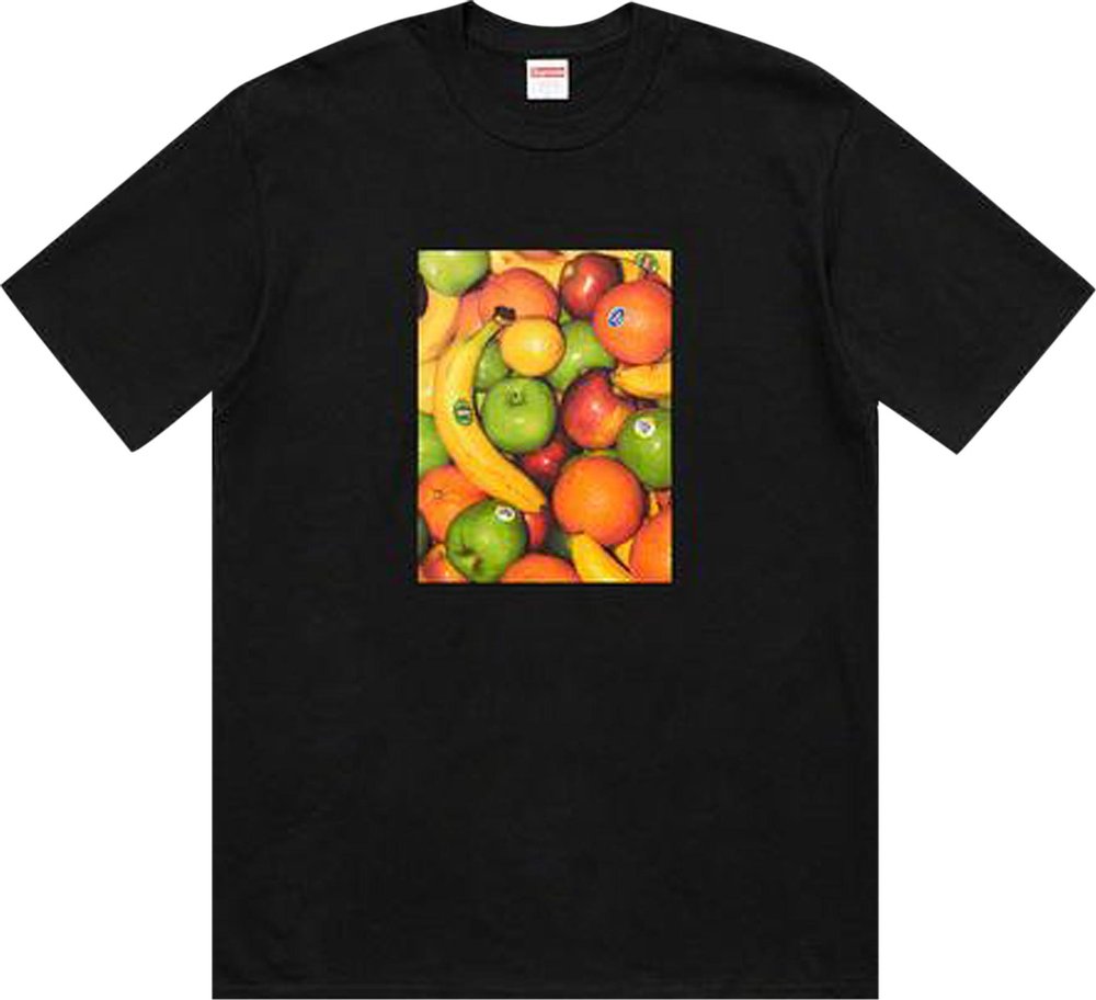 Supreme Fruits Tee Black  | Hype Vault Kuala Lumpur | Asia's Top Trusted High-End Sneakers and Streetwear Store