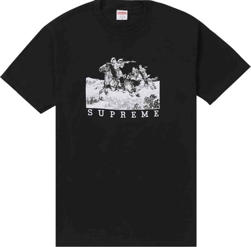 Supreme Riders Tee Black  | Hype Vault Kuala Lumpur | Asia's Top Trusted High-End Sneakers and Streetwear Store