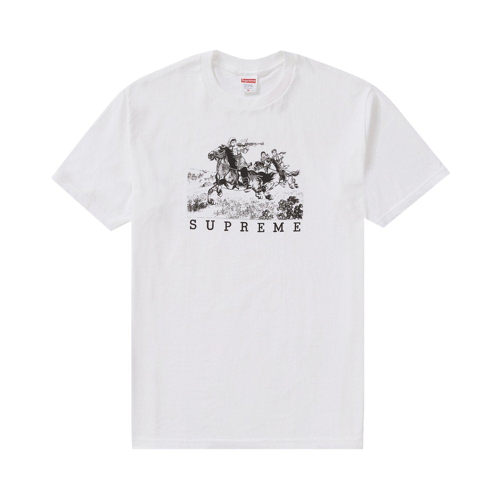 Supreme Riders Tee White  | Hype Vault Kuala Lumpur | Asia's Top Trusted High-End Sneakers and Streetwear Store