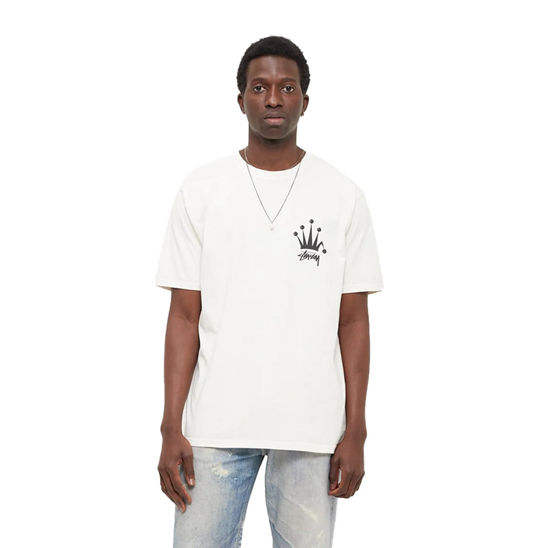 Stussy Regal Crown Pigment Dyed Tee Natural
