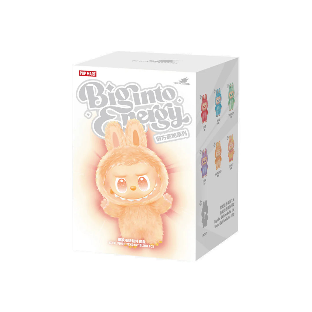 Pop Mart Labubu The Monsters Big Into Energy Series Vinyl Plush Pendant Keychain (V3) - Hype Vault