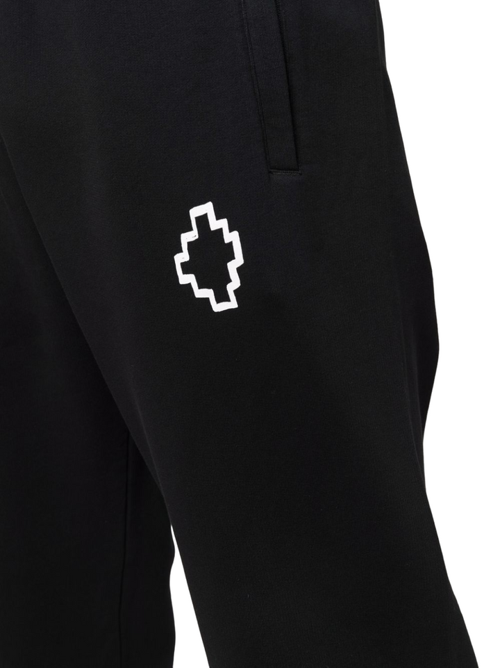 Marcelo Burlon Tempera Cross Relax Sweatpant Black White | Hype Vault Kuala Lumpur