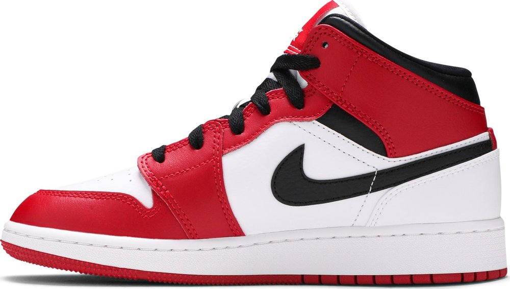 Air Jordan 1 Mid 'Chicago' (2020) (GS) | Hype Vault Kuala Lumpur | Asia's Top Trusted High-End Sneakers and Streetwear Store