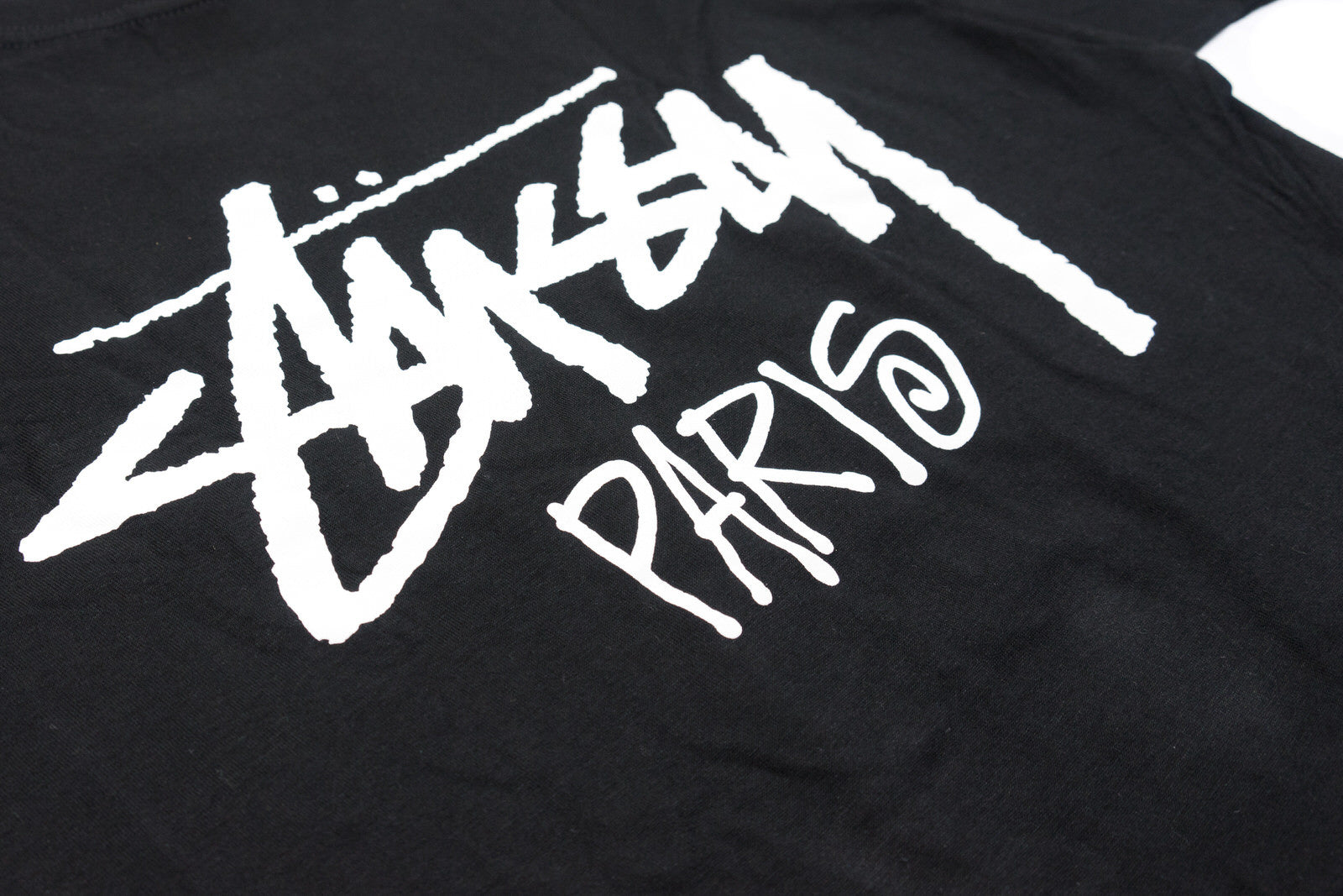 トップス Stussy Paris Tee Black XL STUSSY - STOCK PARIS TEE 