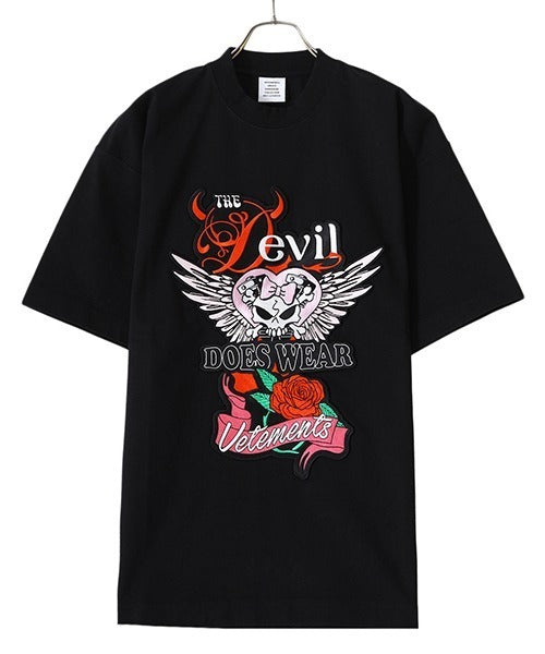 Vetements Devil Wears Vetements Patched T-Shirt | Hype Vault Kuala Lumpur