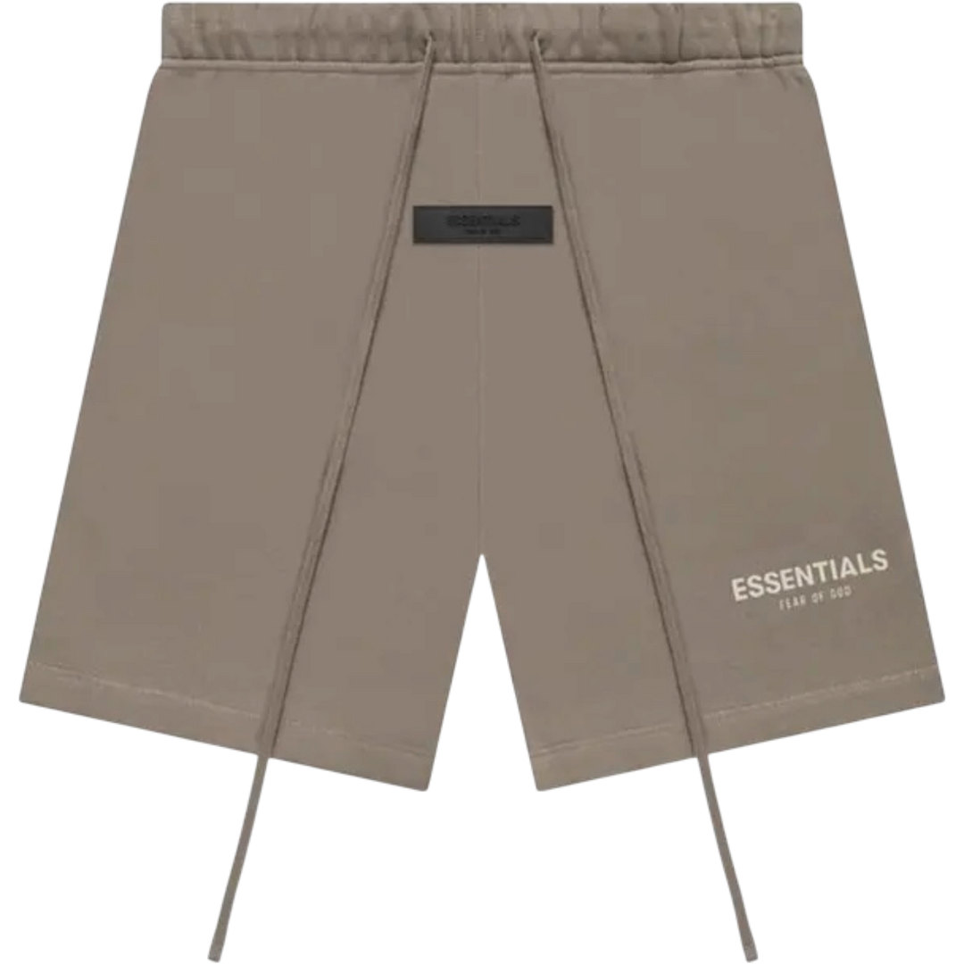 Fear of God Essentials Sweatshorts ‘Desert Taupe’ (SS22) - Hype Vault 