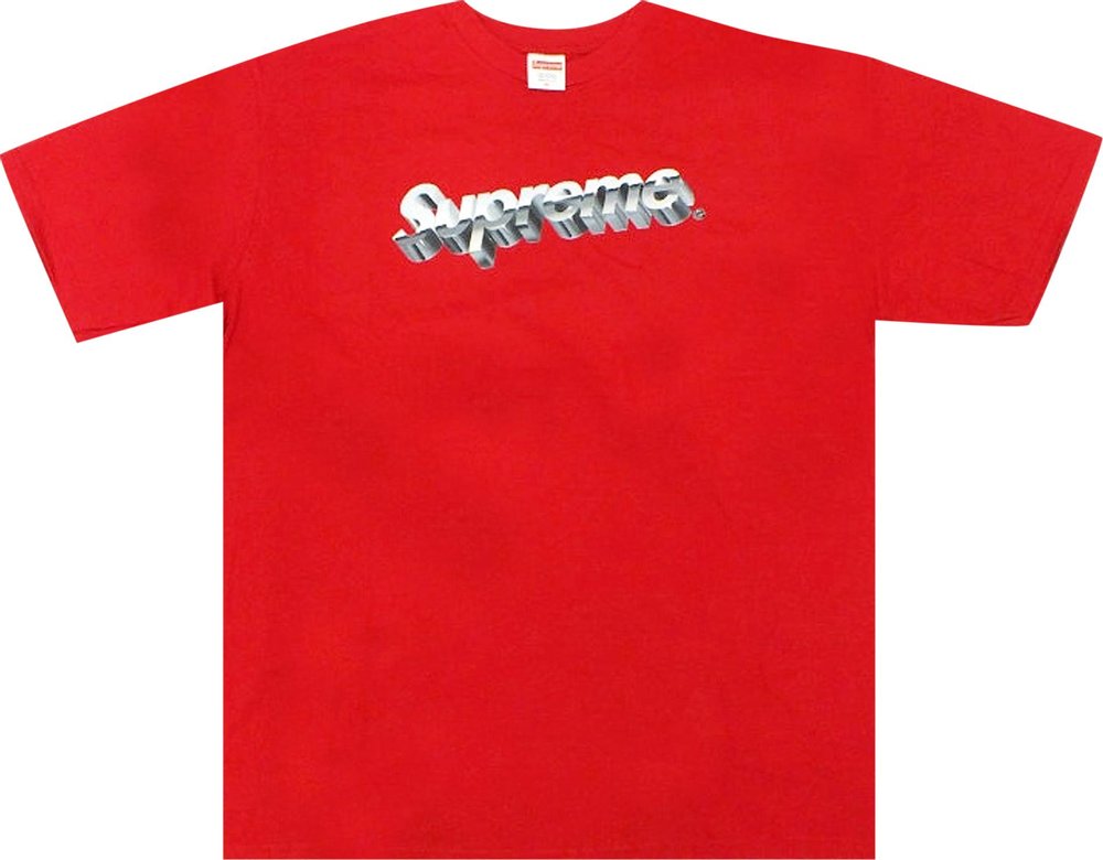 Supreme Chrome Logo Tee | Hype Vault Kuala Lumpur | Asia's Top Trusted High-End Sneakers and Streetwear Store