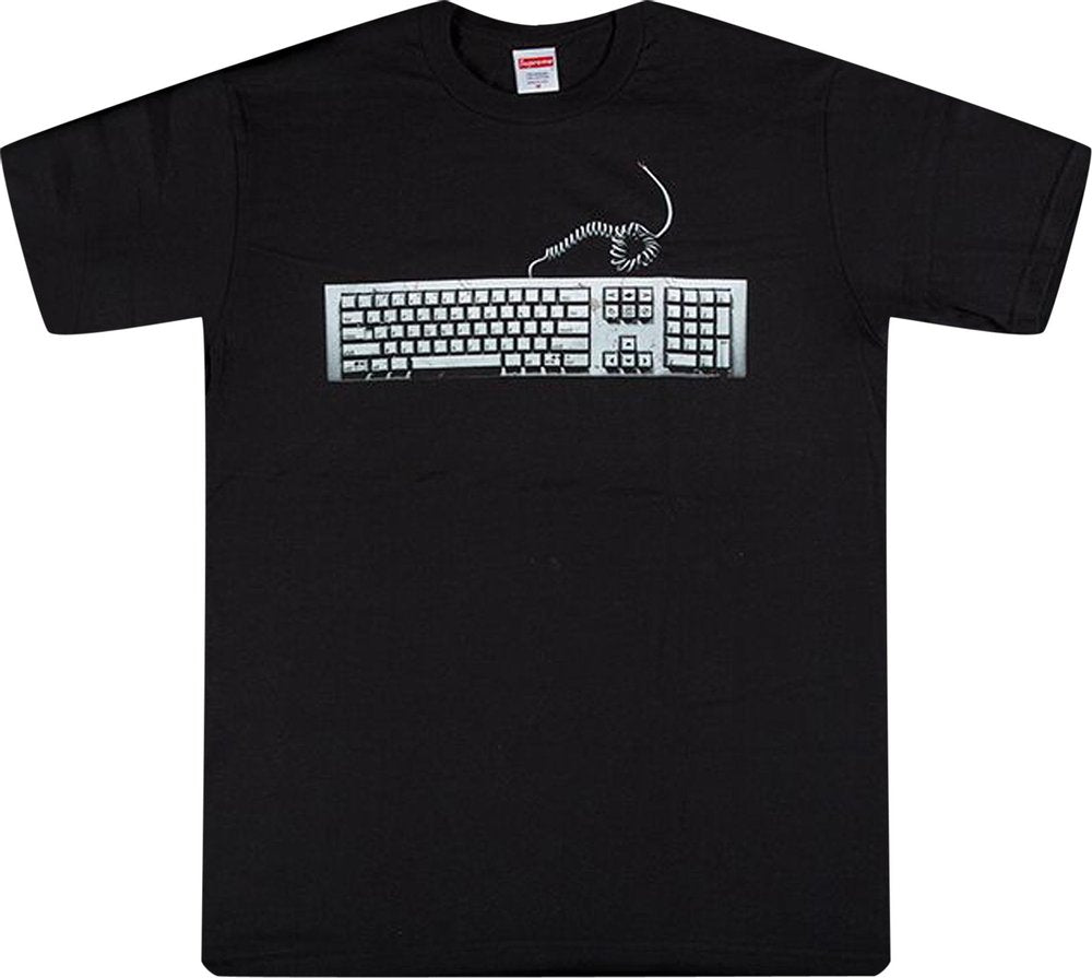 Supreme Keyboard Tee Black | Hype Vault Kuala Lumpur | Asia's Top Trusted High-End Sneakers and Streetwear Store