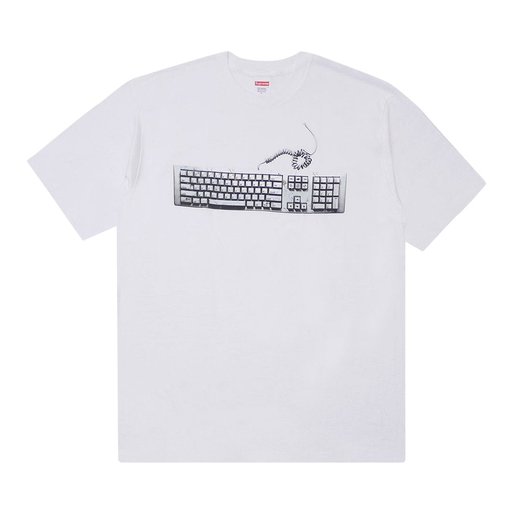 Supreme Keyboard Tee White | Hype Vault Kuala Lumpur | Asia's Top Trusted High-End Sneakers and Streetwear Store