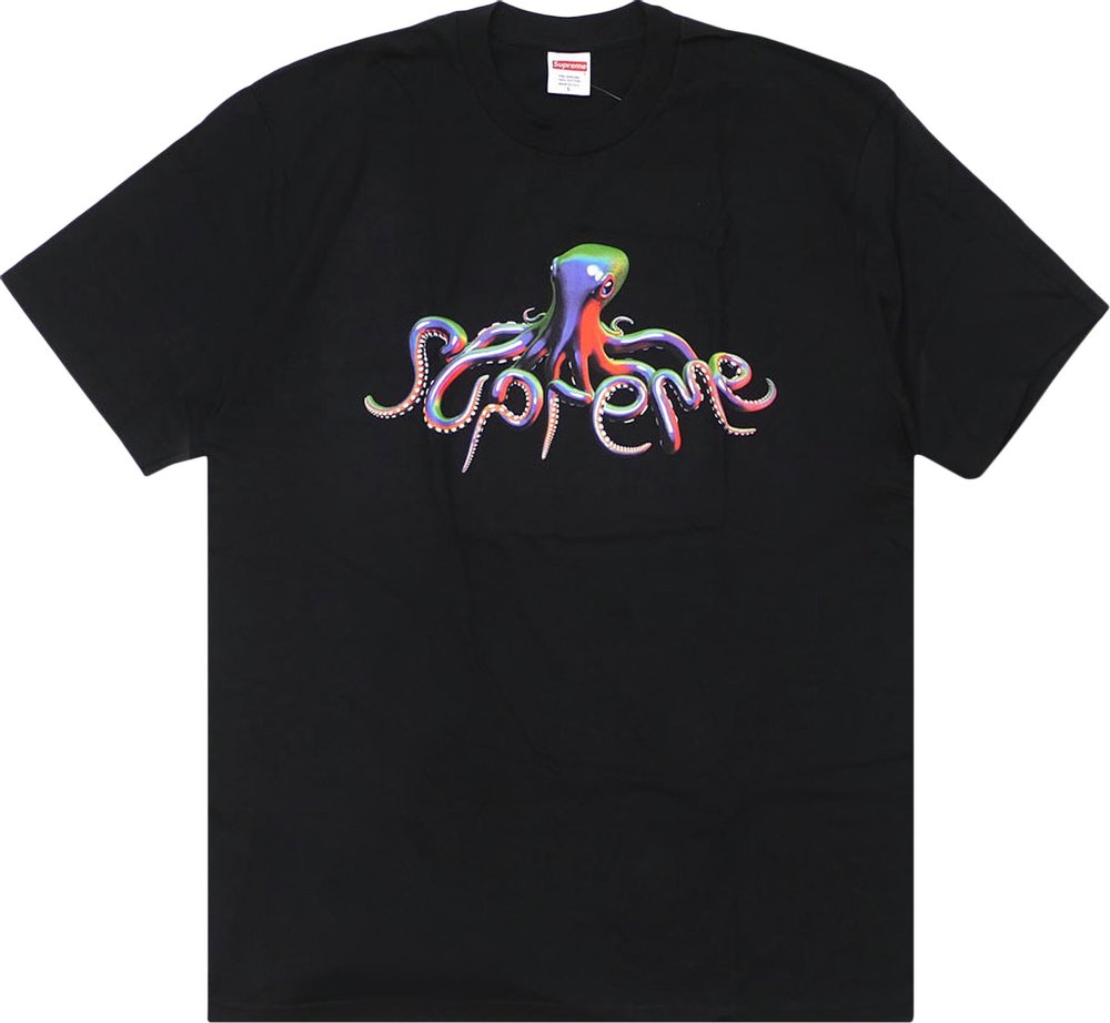 Supreme Tentacles Tee Black | Hype Vault Kuala Lumpur | Asia's Top Trusted High-End Sneakers and Streetwear Store