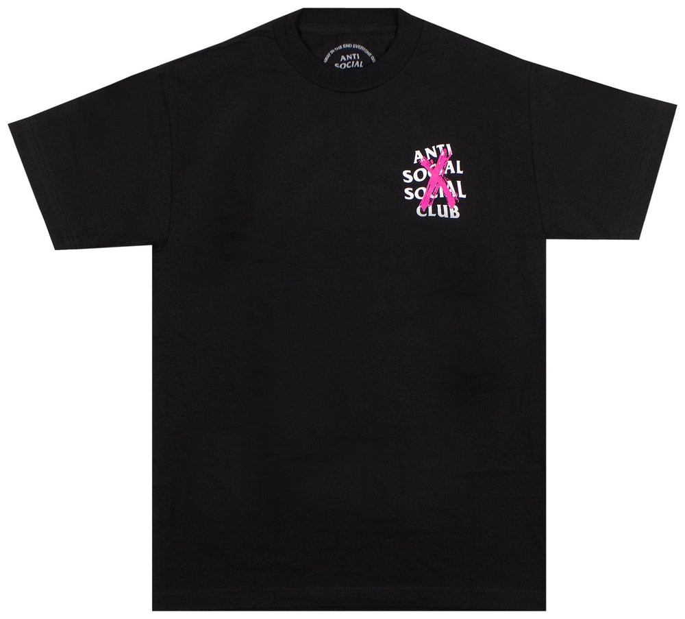 Anti Social Social Club Cancelled Tee Black | Hype Vault