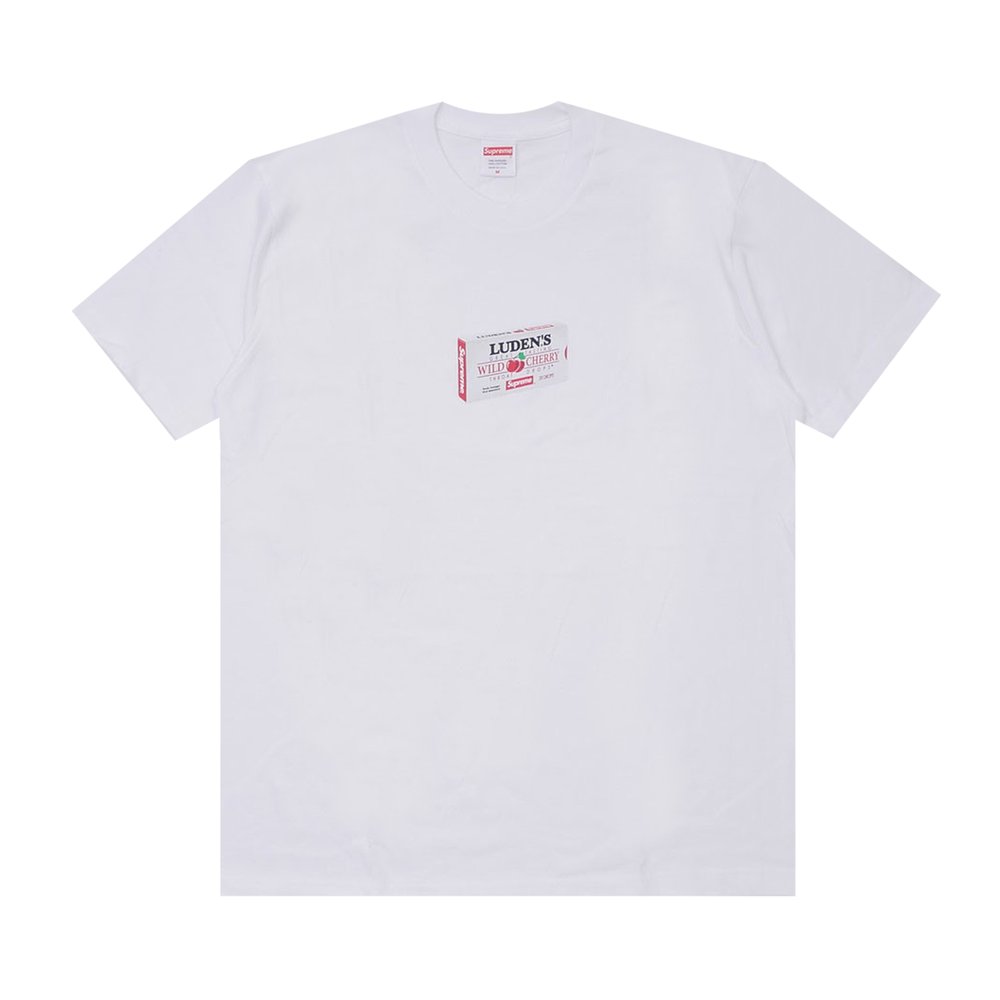 Supreme Luden Tee White  | Hype Vault Kuala Lumpur | Asia's Top Trusted High-End Sneakers and Streetwear Store