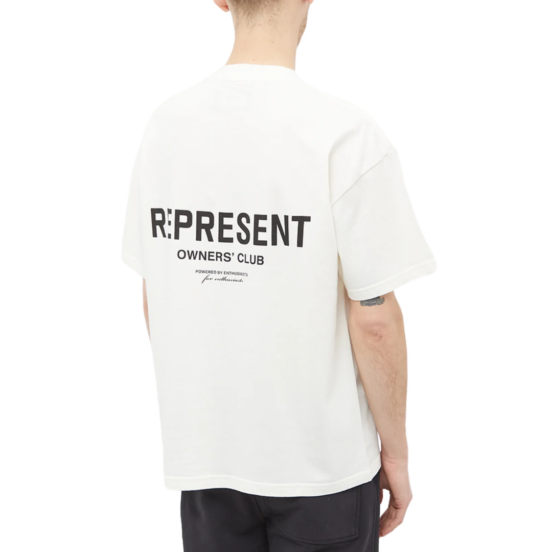 Represent Owners Club T-Shirt Flat White | Hype Vault Kuala Lumpur
