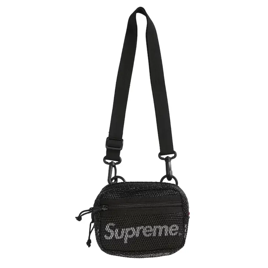 Supreme Small Shoulder Bag Black (SS20) | Hype Vault Kuala Lumpur | Asia's Top Trusted High-End Sneakers and Streetwear Store | Guaranteed 100% authentic