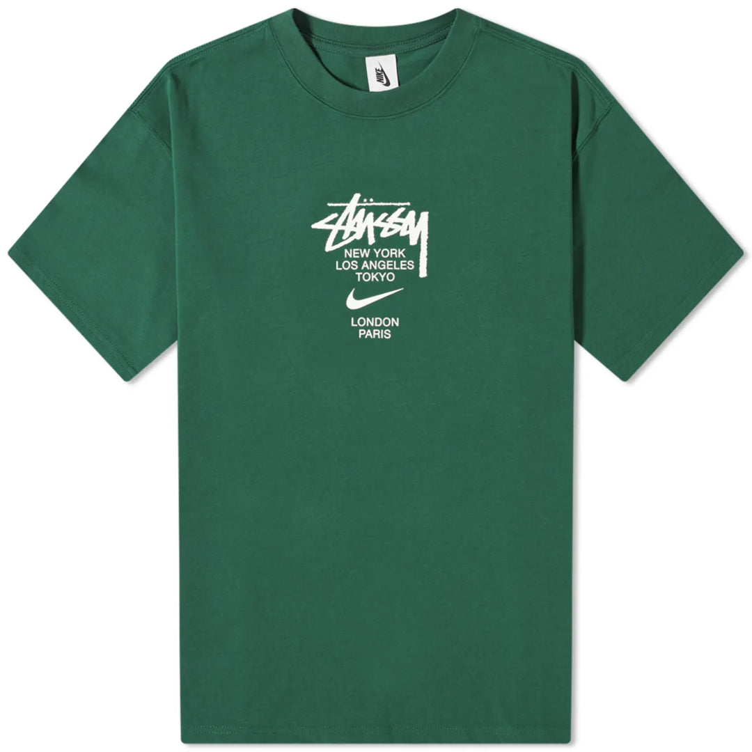 Nike x Stussy International Tee Green | Hype Vault