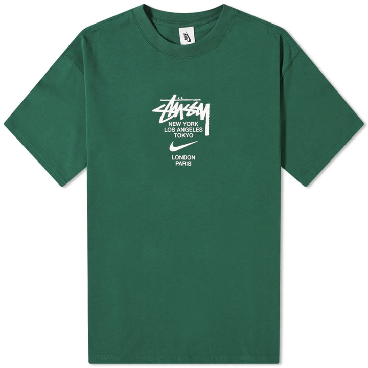 Nike x Stussy International Tee Green | Hype Vault