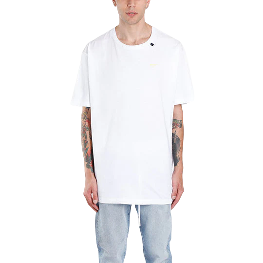 Off-White Acrylic Arrows S/S Oversized White T-Shirt | Hype Vault Kuala Lumpur