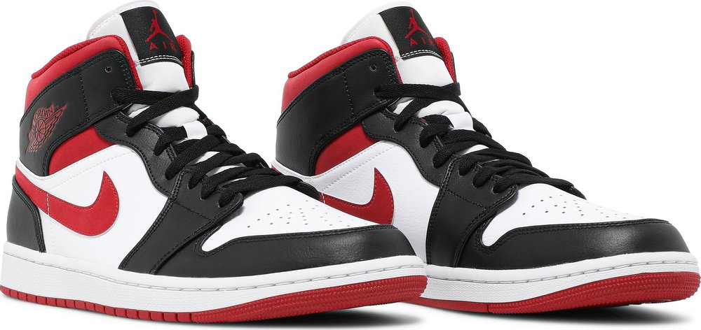 Air Jordan 1 Mid 'Black Gym Red' | Hype Vault Kuala Lumpur | Asia's Top Trusted High-End Sneakers and Streetwear Store