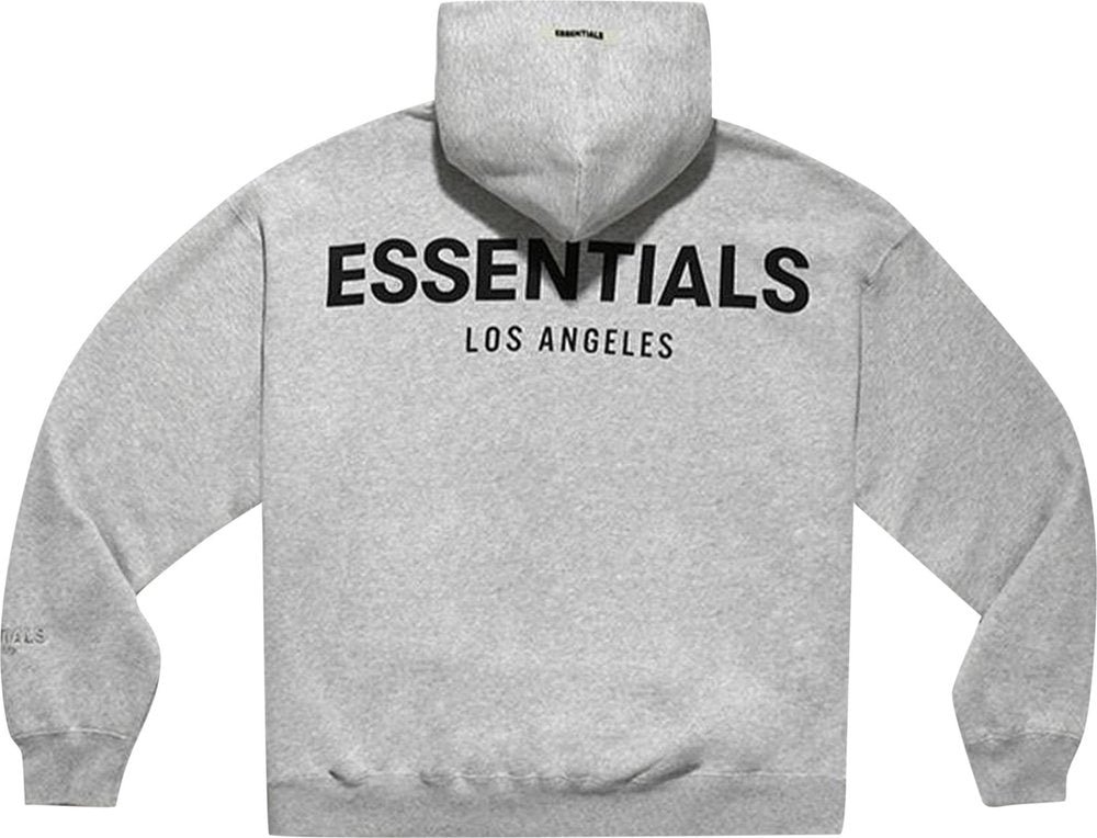 FOG Essentials 3M Reflective LA Exclusive Hoodie Grey | Hype Vault Kuala Lumpur | Asia's Top Trusted High-End Sneakers and Streetwear Store
